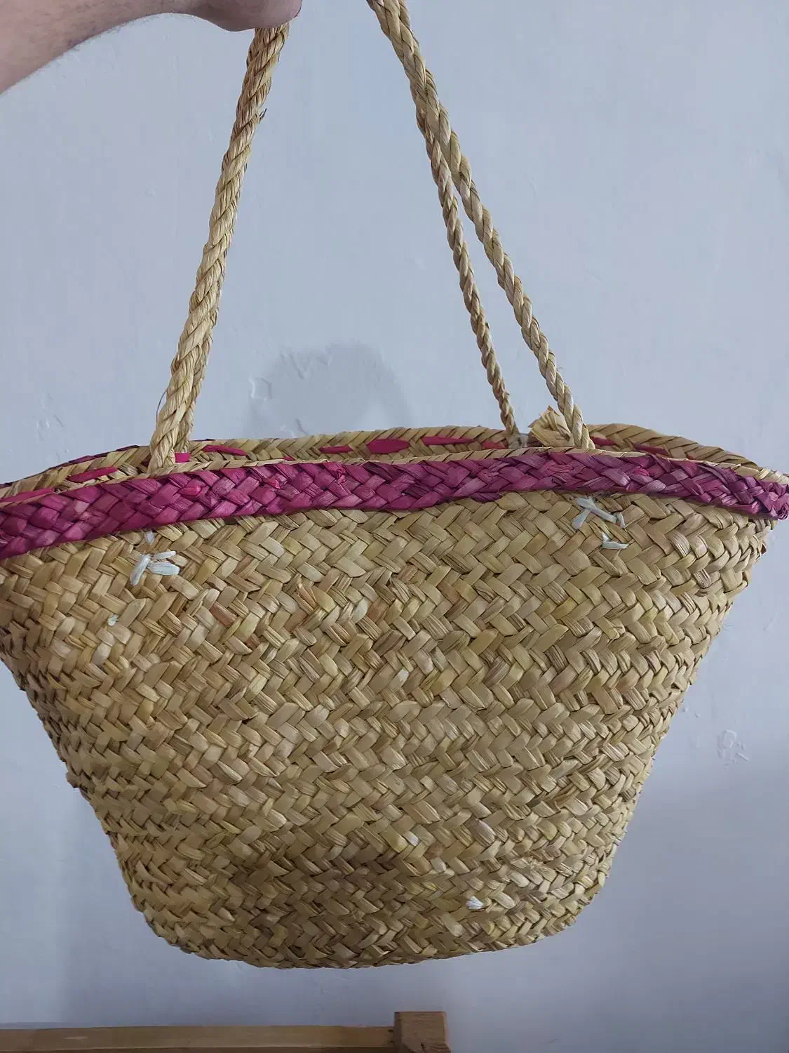 زنبیل حصیربافت دستی|صنایع دستی و سایر لوازم تزئینی|نوشهر, |دیوار