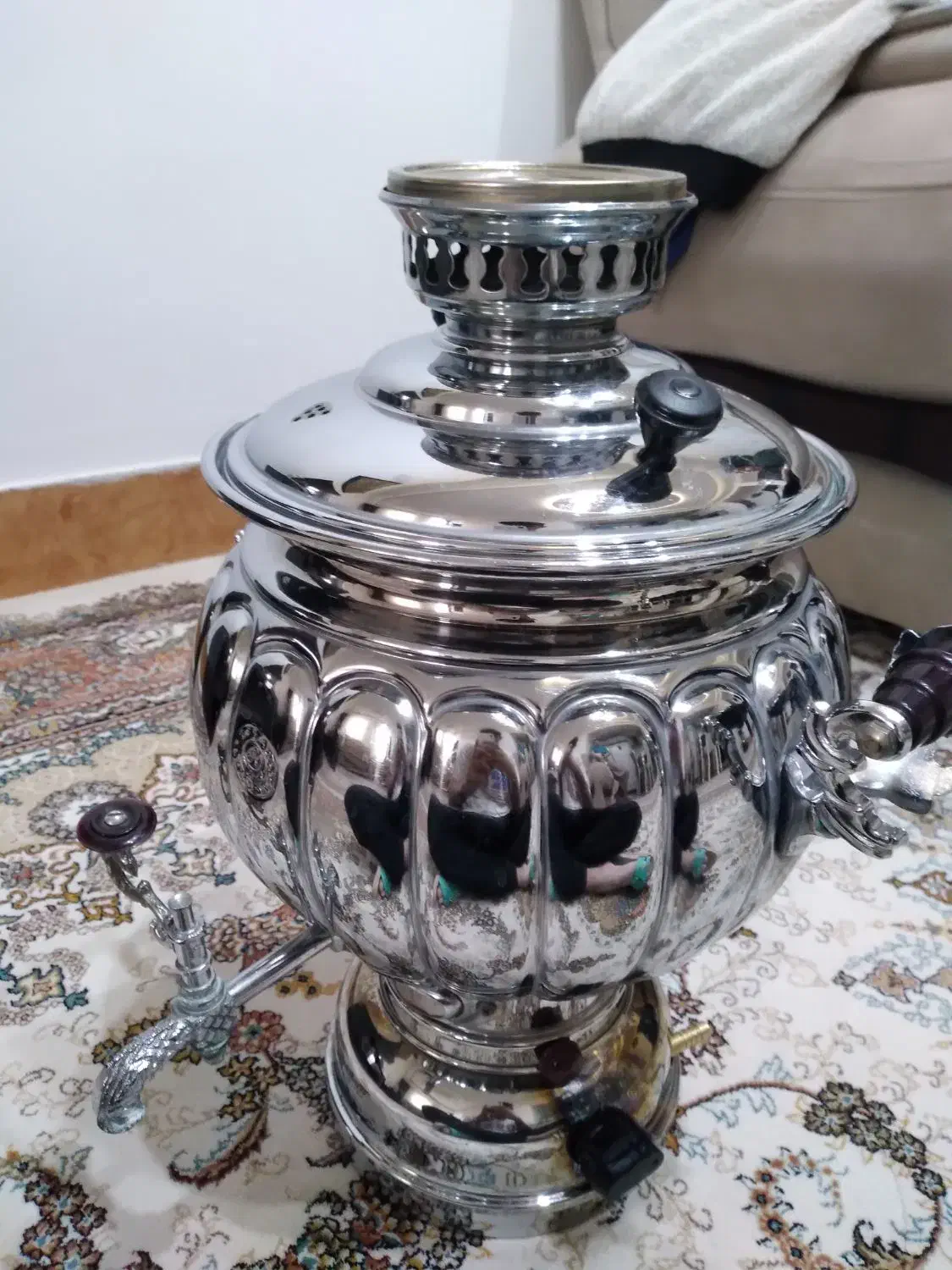 سماور گازی|سماور، چایساز، قهوهساز|الیگودرز, |دیوار