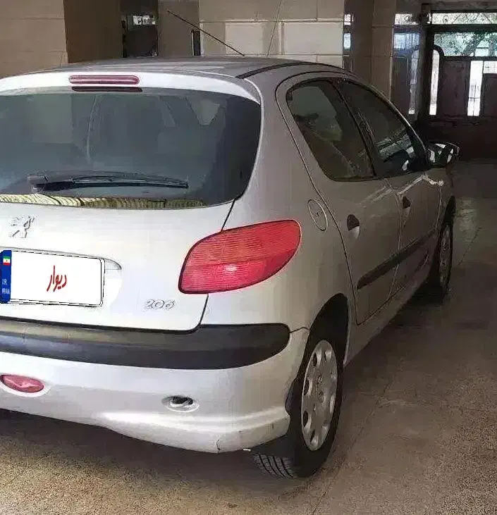 ۲۰۶تیپ۲مدل۱۳۸۴|خودرو سواری و وانت|تهران, شهرک بعثت|دیوار