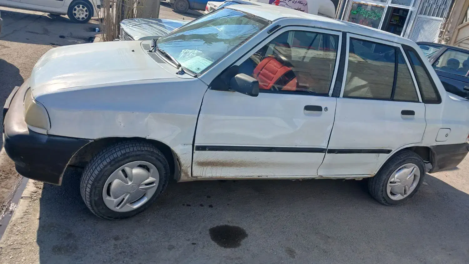 پراید ۸۲ سفید|خودرو سواری و وانت|اردبیل, |دیوار