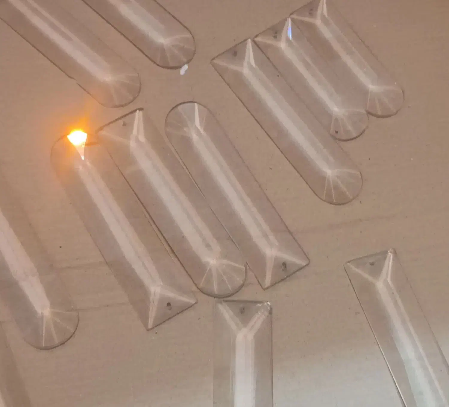 گریستال لوستر|لوستر و چراغ آویز|بهارستان, |دیوار