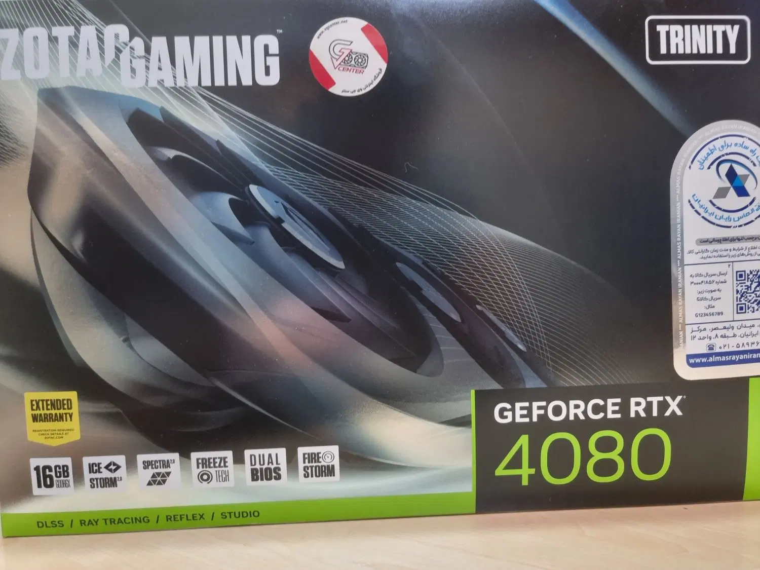 RTX 4080 Trinity Zotac|قطعات و لوازم جانبی رایانه|تهران, شهرک نفت|دیوار