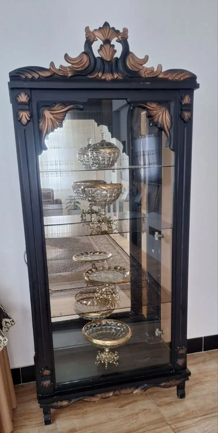 بوفه چوبی|بوفه، ویترین، کنسول|ویلکیج, |دیوار