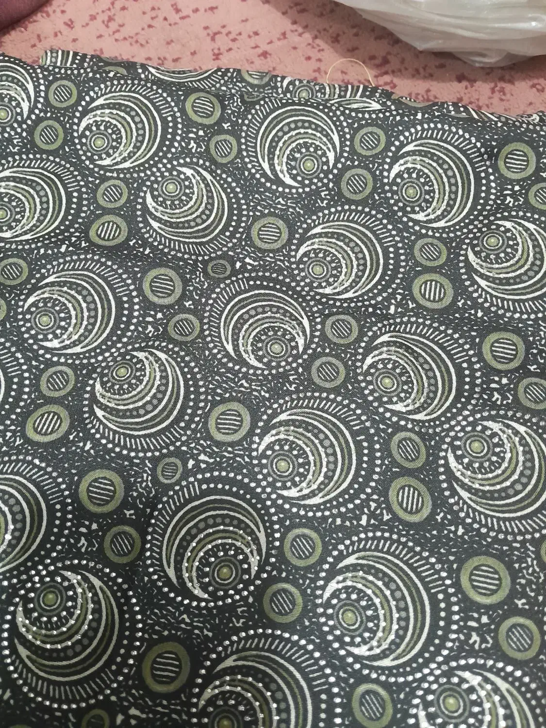 چادر رنگی شیک قشنگ مجلسی  نقرکوب|لباس|مشهد, اروند|دیوار