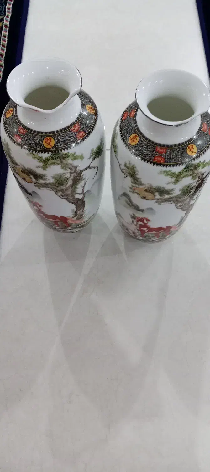 گلدان چینی اصل ۲۸سانت|صنایع دستی و سایر لوازم تزئینی|سبزوار, عظیمیان|دیوار