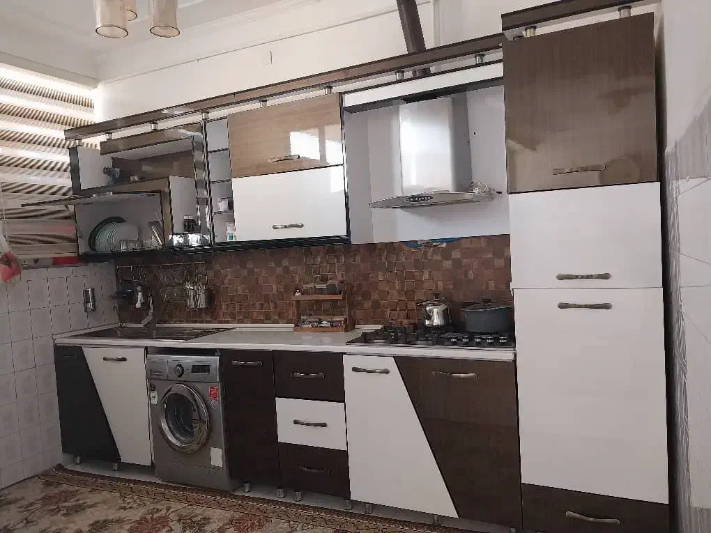 کابینت های گلاس به همراه گاز و هود|آبچکان و نظمدهنده ظروف|ایلام, |دیوار