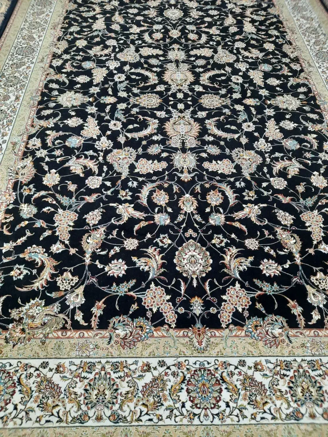 ۲تخته فرش ۹متری ۷۰۰شانه|فرش|کرمانشاه, |دیوار