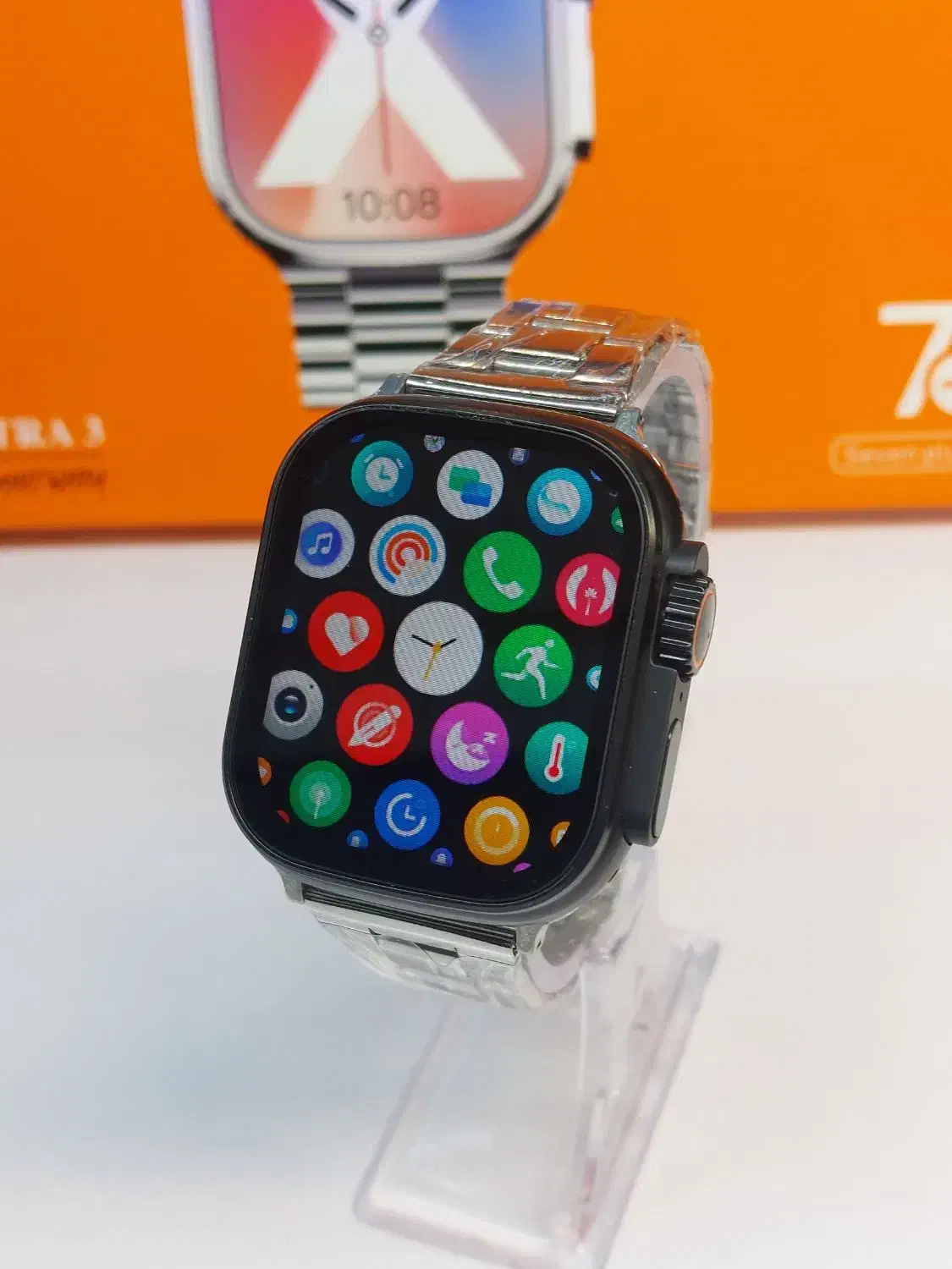 پک ساعت هوشمند اپل واچ ۷بند اف فروشگاهی|لوازم جانبی موبایل و تبلت|اردبیل, |دیوار