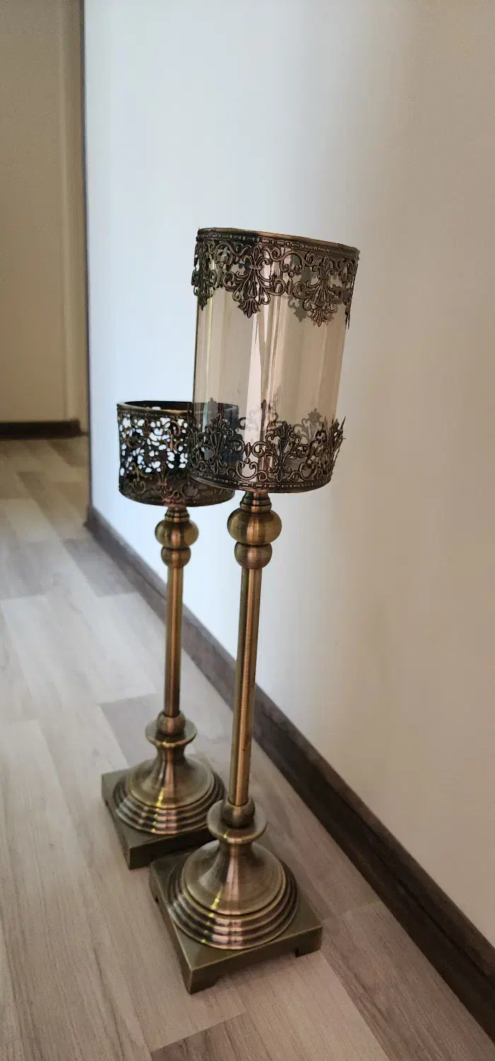 جا شمعی پایه بلند|مجسمه، تندیس، ماکت|تهران, اختیاریه|دیوار