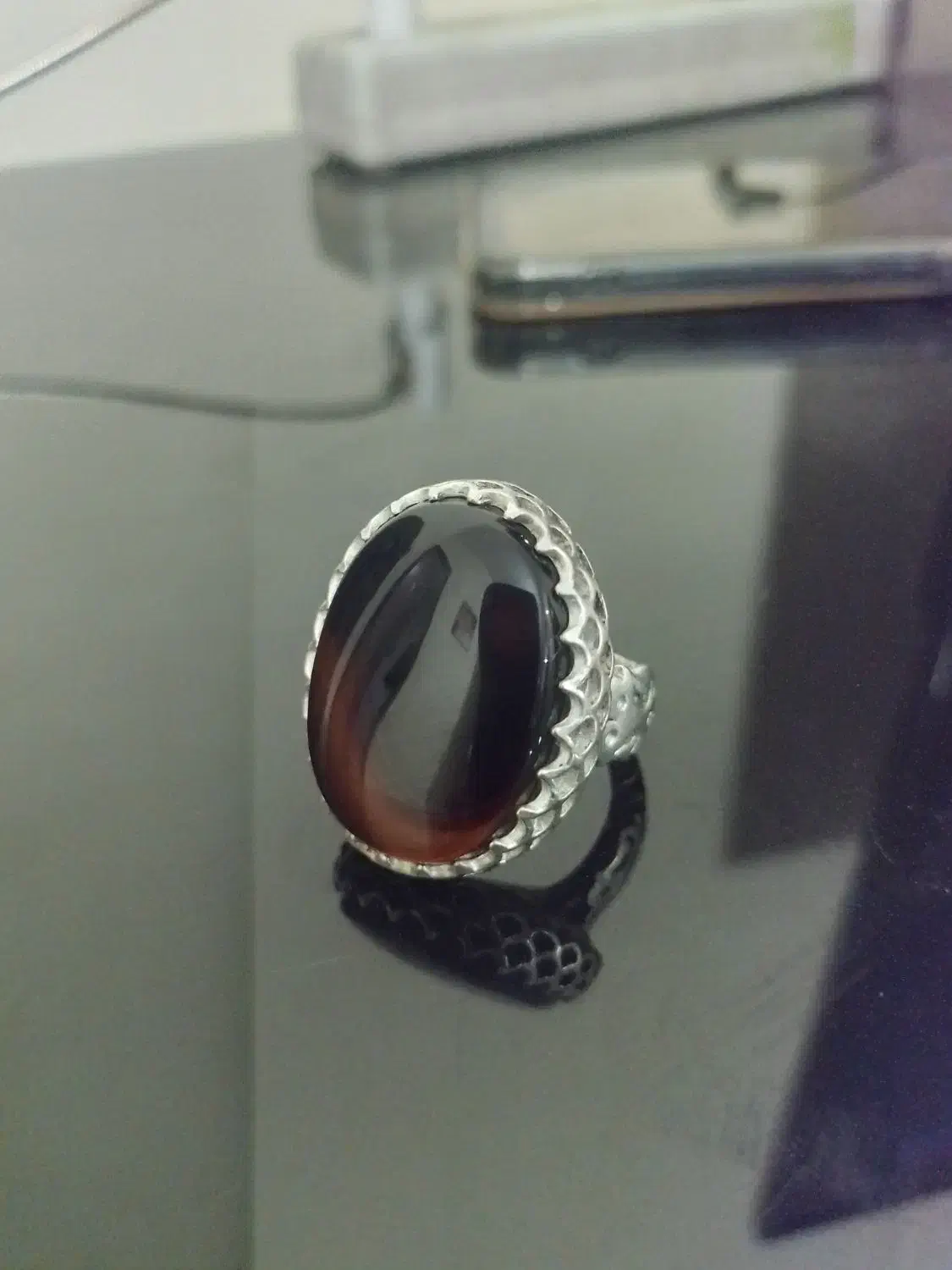 انگشترعقیق‌رکاب‌سفارشی‌ونگین‌معاوضه‌‌یافروش|جواهرات|نسیم‌شهر, |دیوار