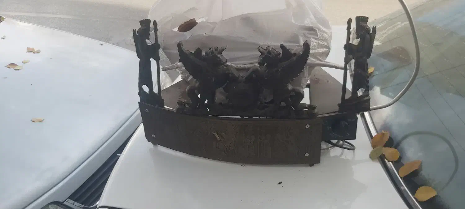 منقل شومینه و ذغال|بخاری، هیتر، شومینه|شیراز, فرگاز|دیوار