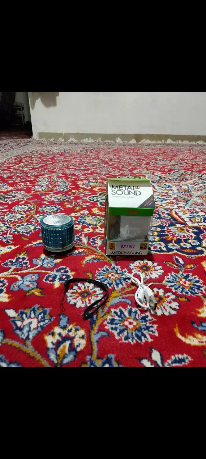 اسپیکر شارژی mini مینی کوچک نو|سیستم صوتی خانگی|زرقان, |دیوار