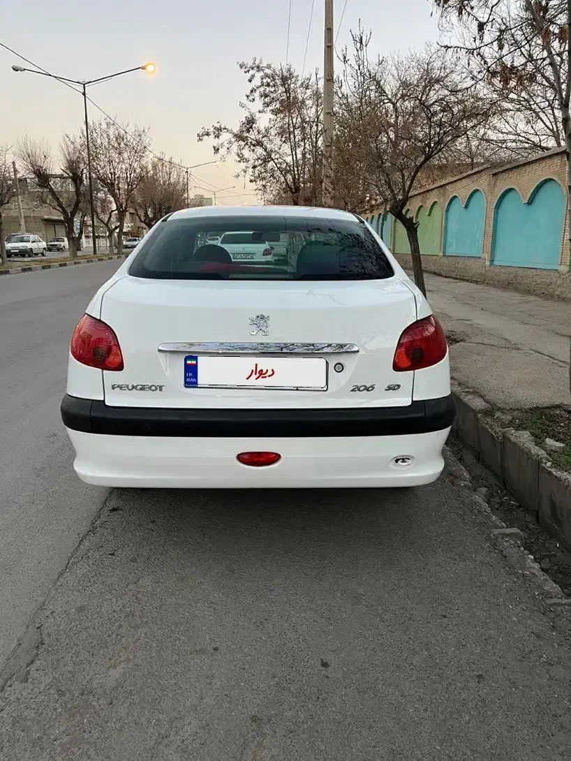 206sd مدل ۹۴|خودرو سواری و وانت|همدان, |دیوار