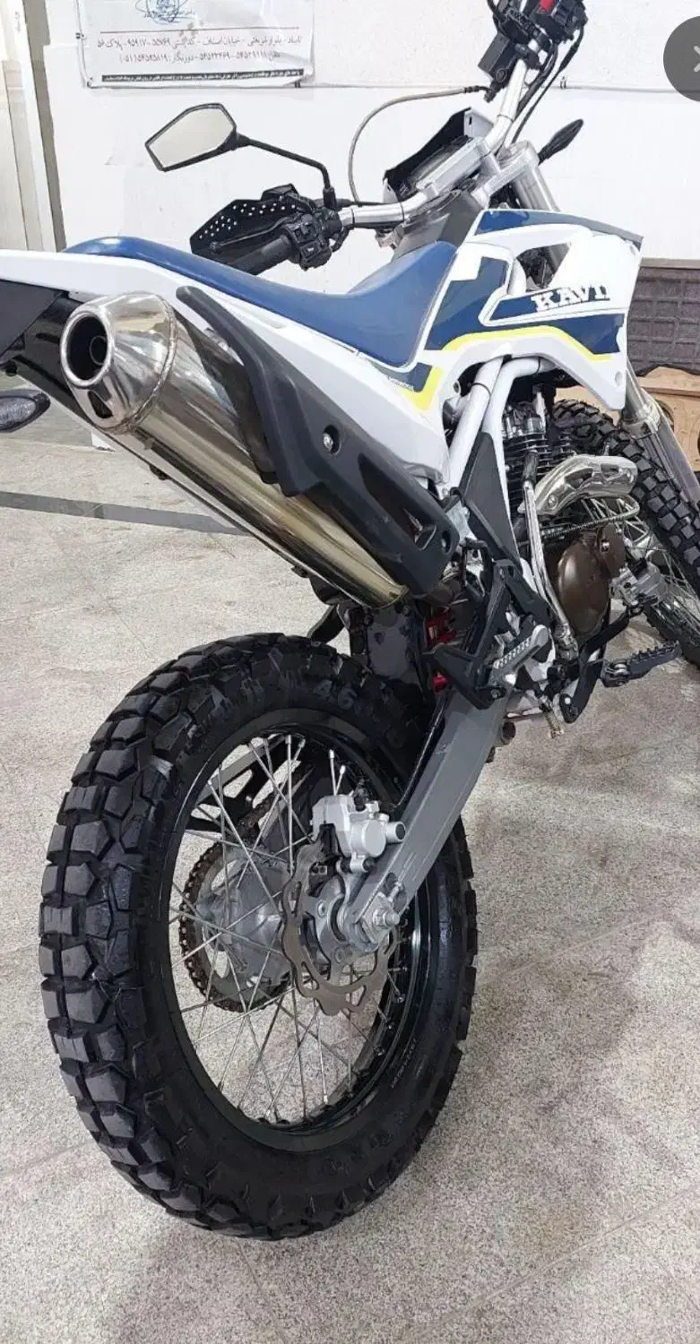 تریل T4 کویر موتور معاوضه با هوندا یا کلیک|موتورسیکلت|مشهد, حسینآباد|دیوار