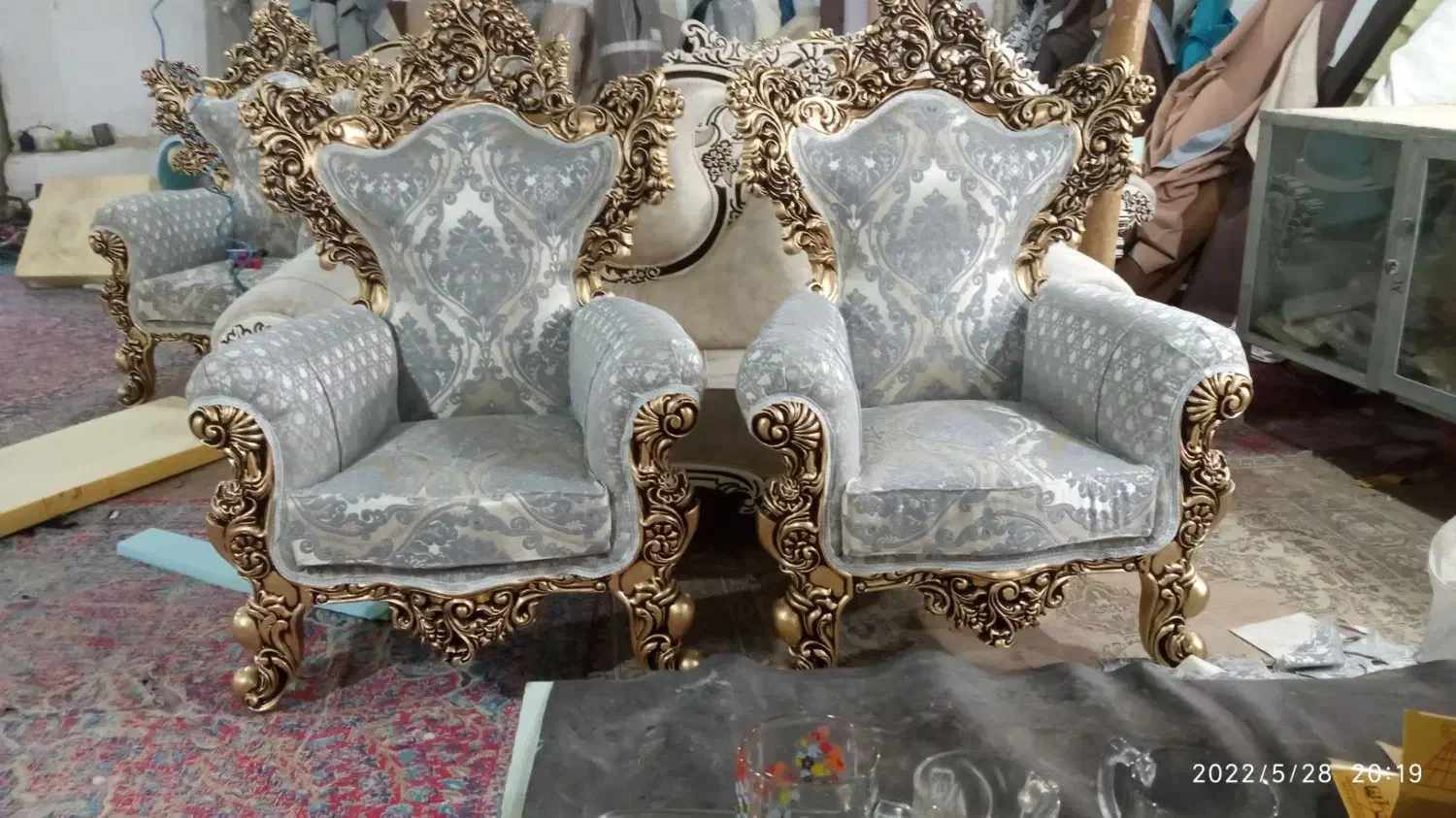 مبل سلطنتی نو با بهترین کیفیت|مبلمان خانگی و میز عسلی|ملکان, |دیوار