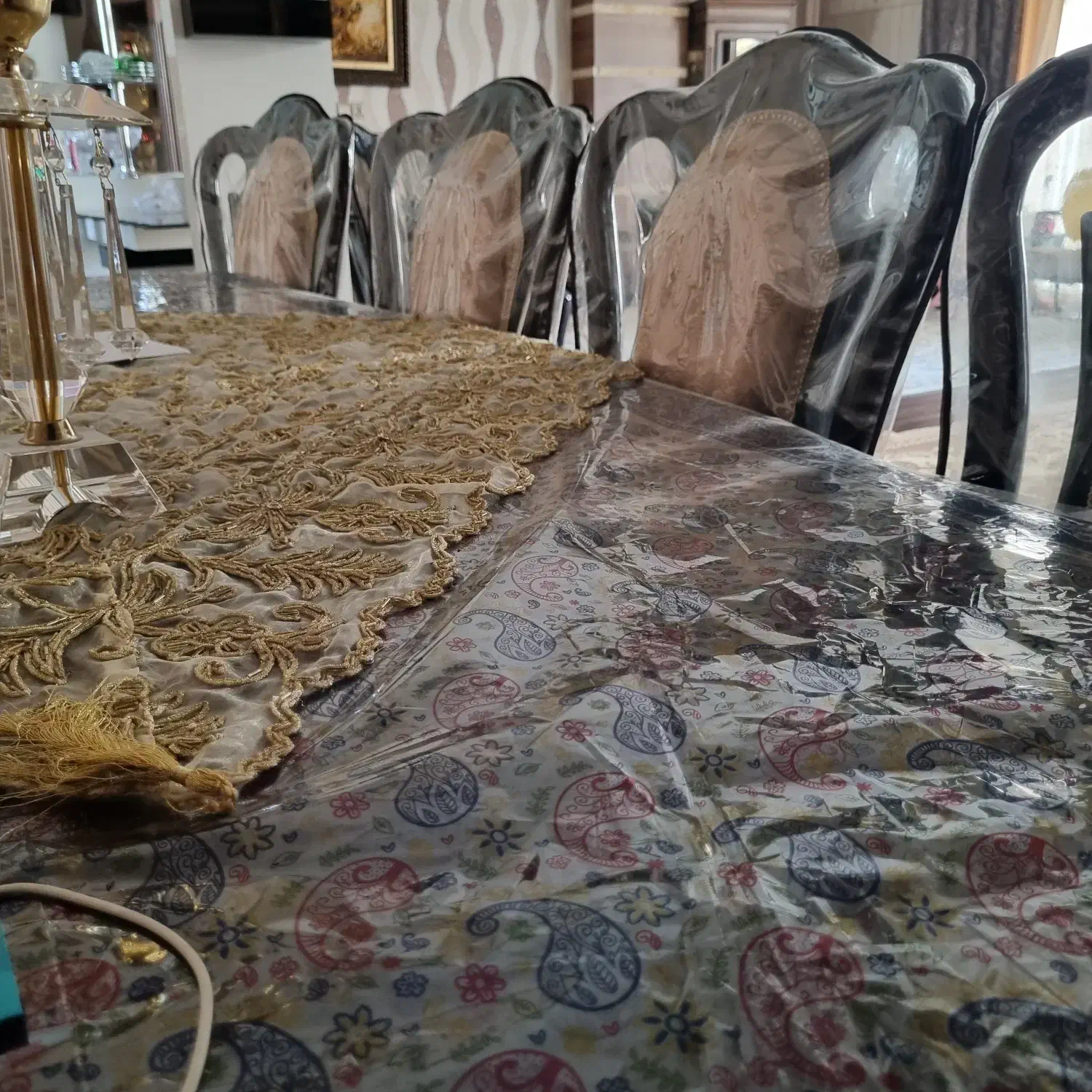 مبلمان استیل ۹ نفره ومیز نهار خوری|مبلمان خانگی و میز عسلی|اصفهان, آفاران|دیوار