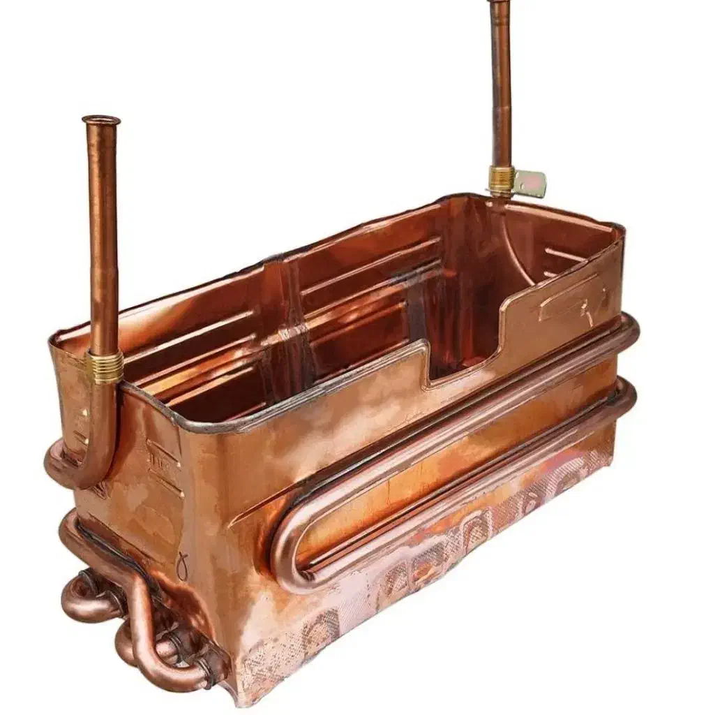 تعویض مبدل منبع رادیات دیگ کوره آبگرمکن دیواری نو|آبگرمکن، پکیج، شوفاژ|کرج, مصباح|دیوار