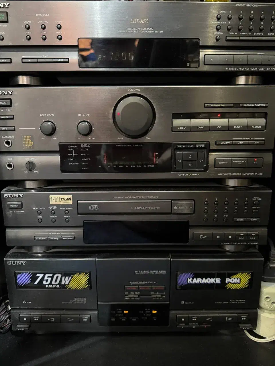 ضبط صوت سونی مدل LBT-A50|سیستم صوتی خانگی|تهران, جنت‌آباد مرکزی|دیوار