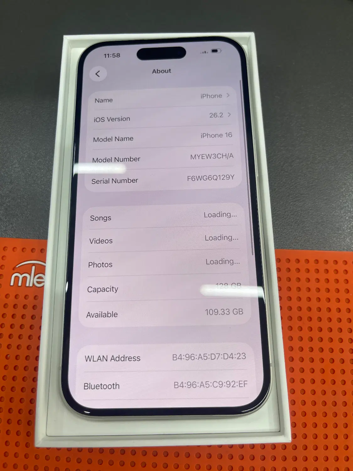iphone 16 128G batrry 93|موبایل|شاهین‌شهر, فردوسی|دیوار