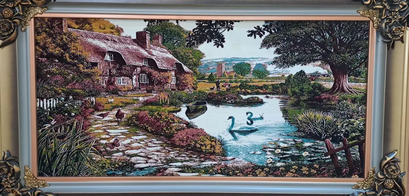 تابلو فرش منظره|تابلو فرش|مشهد, شهید مطهری|دیوار