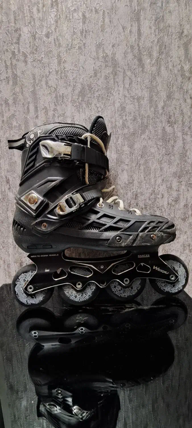 اسکیت سایز40تا41 با لوازم جانبی|دوچرخه، اسکیت، اسکوتر|تهران, شهرک آزمایش|دیوار