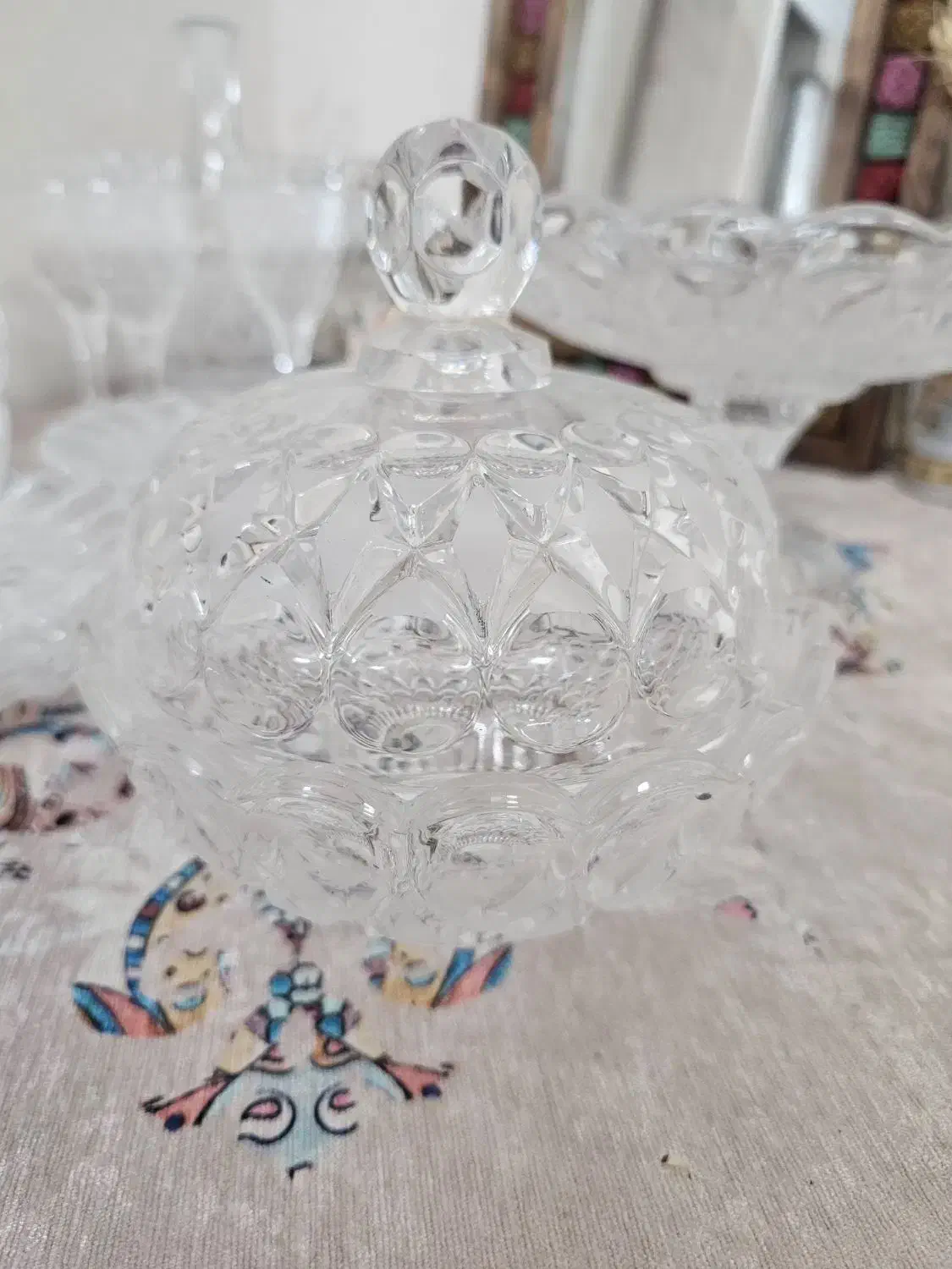 کریستال خورشیدی جی سی سی چین|ظروف سرو و پذیرایی|تهران, هفت چنار|دیوار