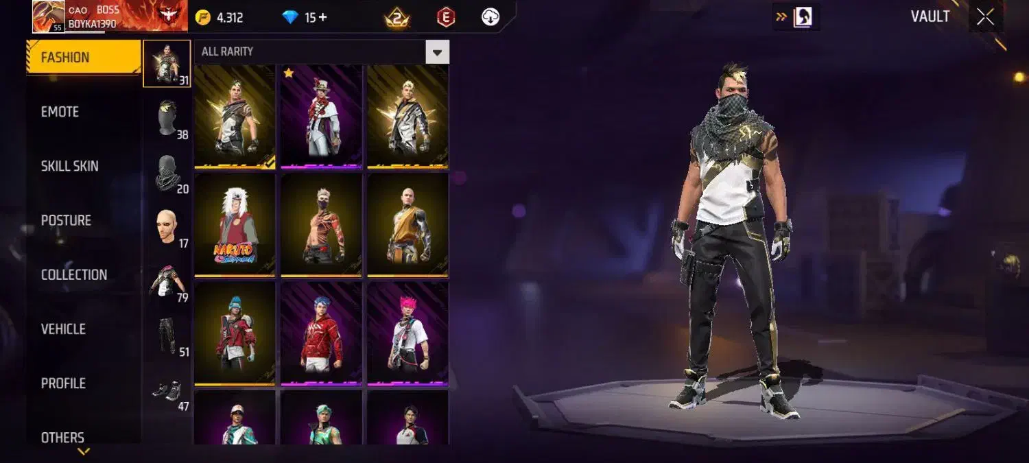 اکانت‌ فری فایر پول|کنسول، بازی ویدئویی و آنلاین|تبریز, |دیوار