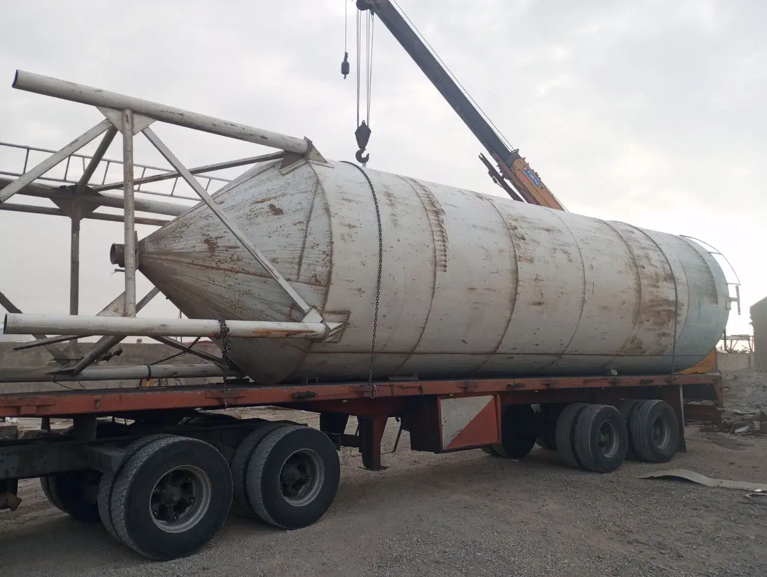 خریدوفروش سیلو سیمان مخازن سیلوی سیمان|مصالح و تجهیزات ساختمان|رباطکریم, رباطکریم|دیوار