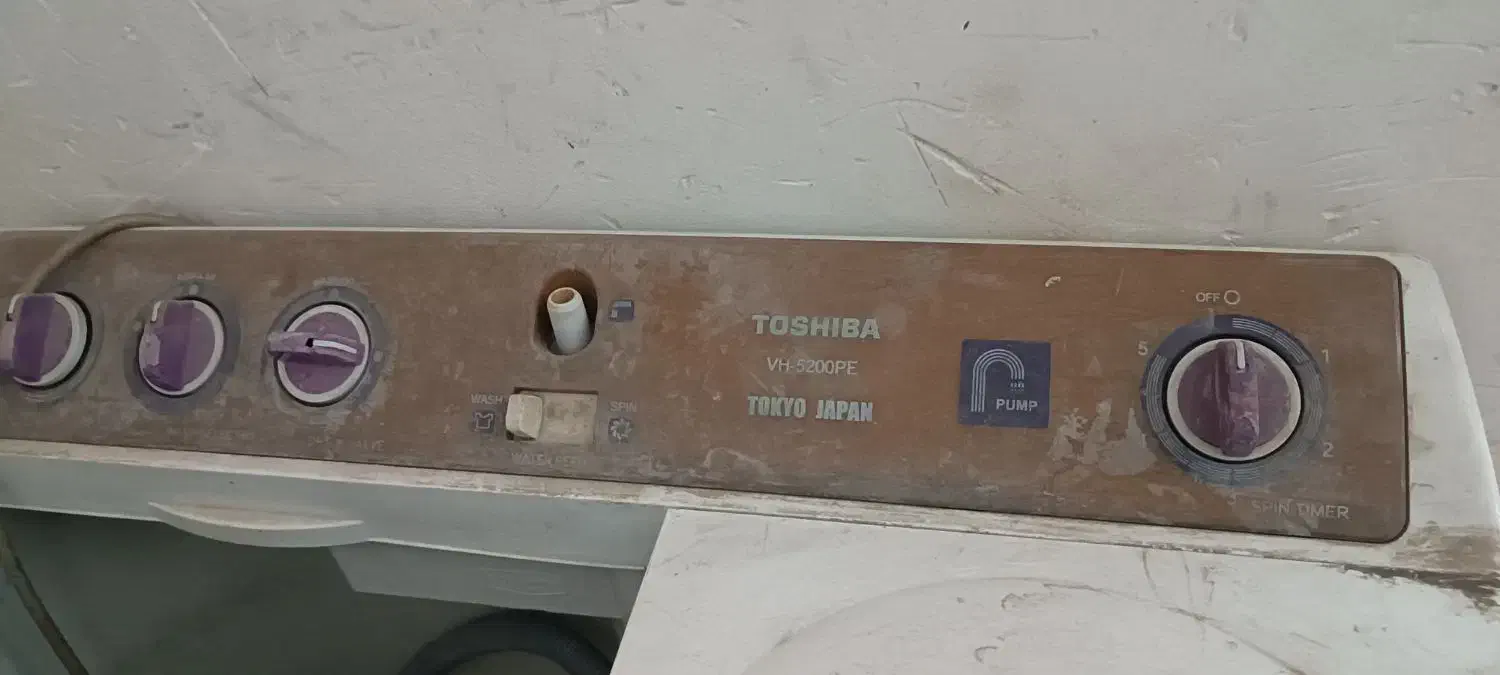 ماشین لباسشویی توشیبا - Toshiba|ماشین لباسشویی و خشک‌کن لباس|اهواز, فاز ۲ پادادشهر|دیوار
