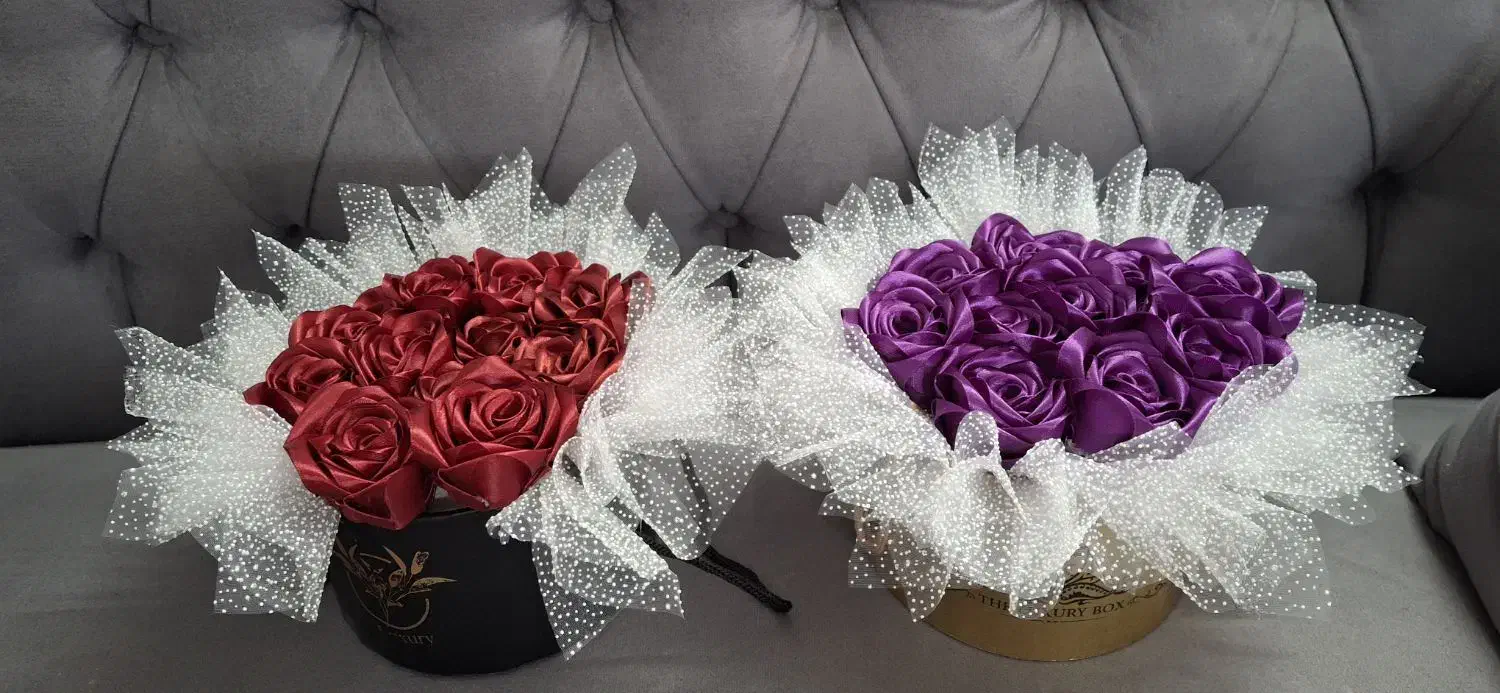 باکس گل روبانی|گل مصنوعی|فریمان, |دیوار