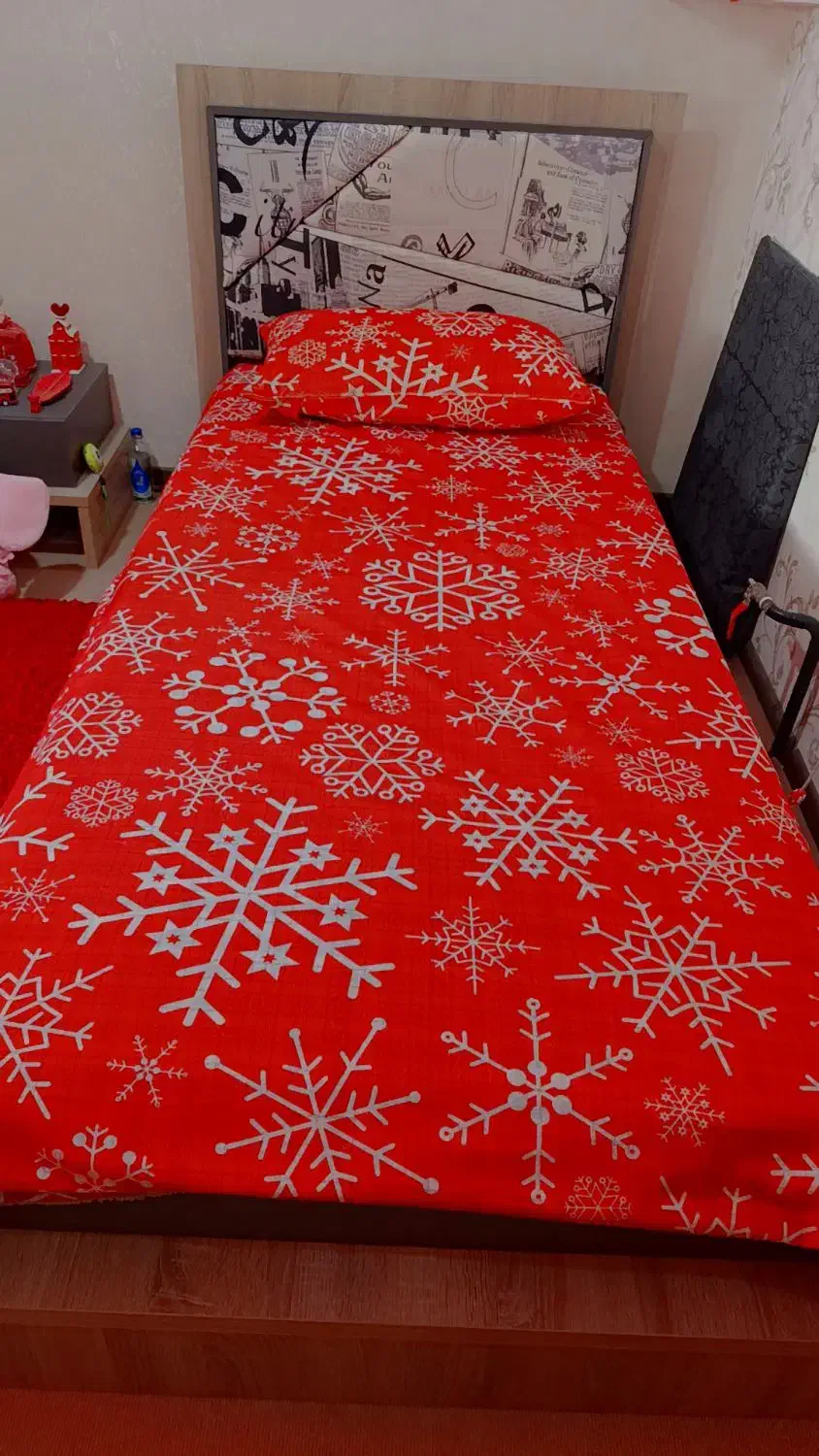 تخت خواب یک نفره|تخت و سرویس خواب|تربت‌حیدریه, اندیشه|دیوار