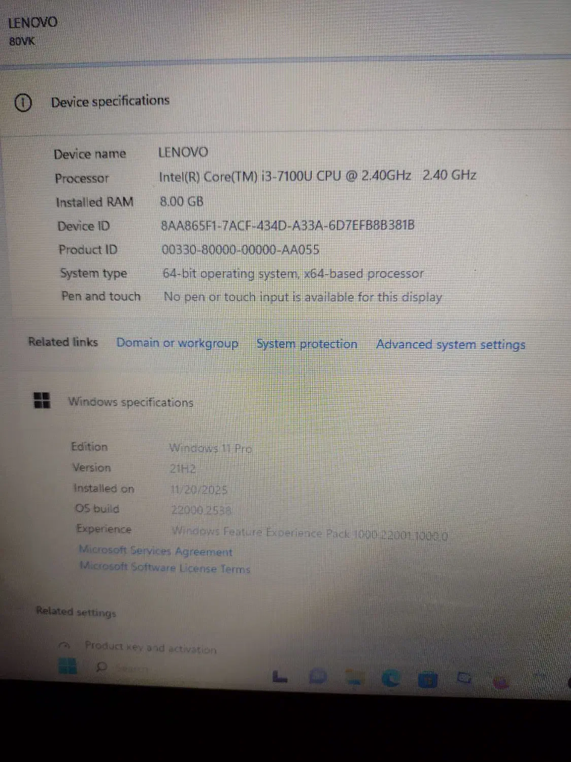 لپ تاپ LENOVO|رایانه همراه|مشهد, سرافرازان|دیوار