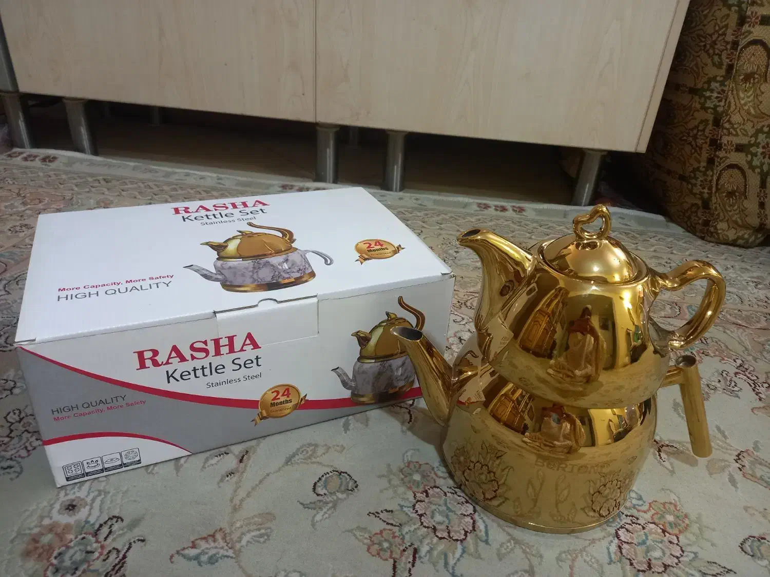 کتری و قوری راشا|قوری، کتری، قهوهساز دستی|تهران, آرارات|دیوار