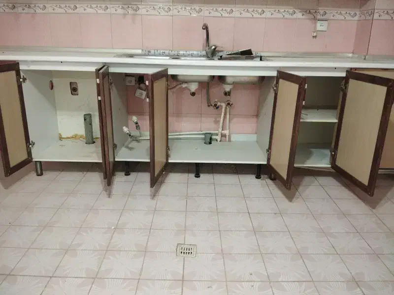 کابینت دست دو|آب‌چکان و نظم‌دهنده ظروف|گلپایگان, |دیوار