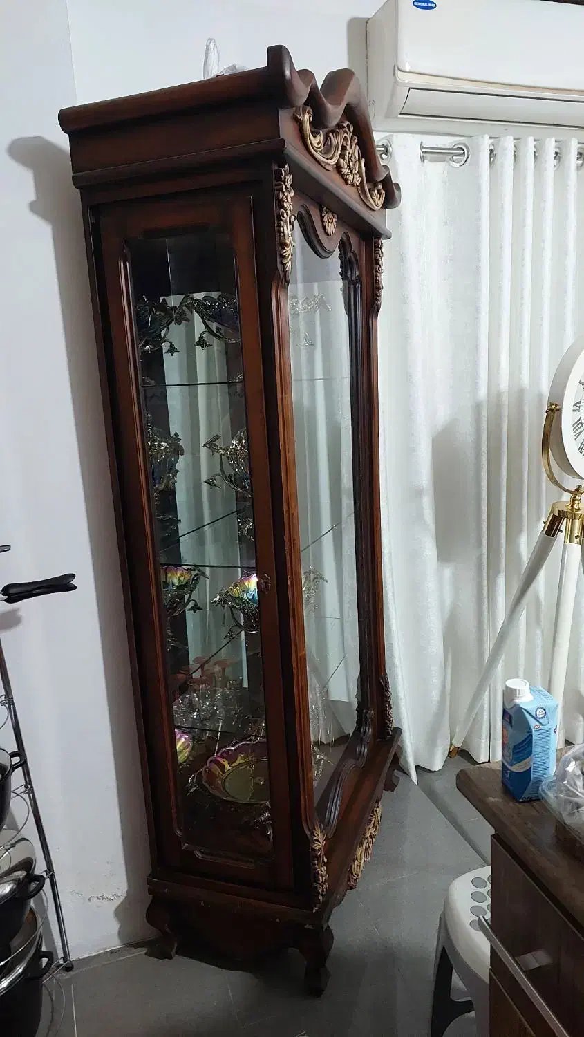 بوفه تمام چوب راش|بوفه، ویترین، کنسول|ایزدشهر, |دیوار