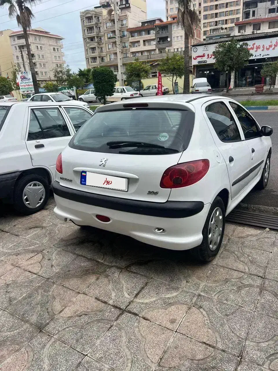 ۲۰۶ تیپ ۵ مدل ۹۵|خودرو سواری و وانت|لنگرود, |دیوار