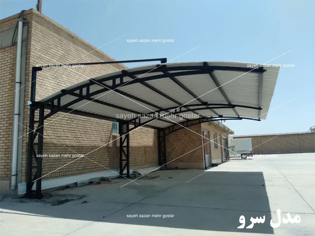 سایه بان خودرو متفاوت با بهترین ورق UPVC|مصالح و تجهیزات ساختمان|تهران, آبشار تهران (دریاچه)|دیوار