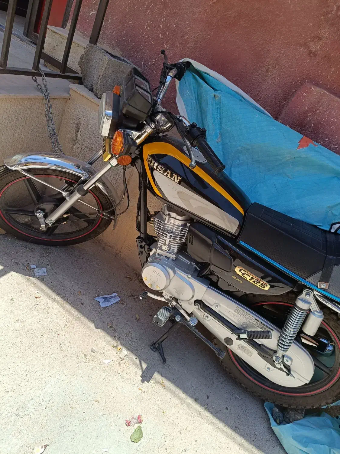 موتور 125احسان 402|موتورسیکلت|صدرا-فارس, فاز ۱|دیوار