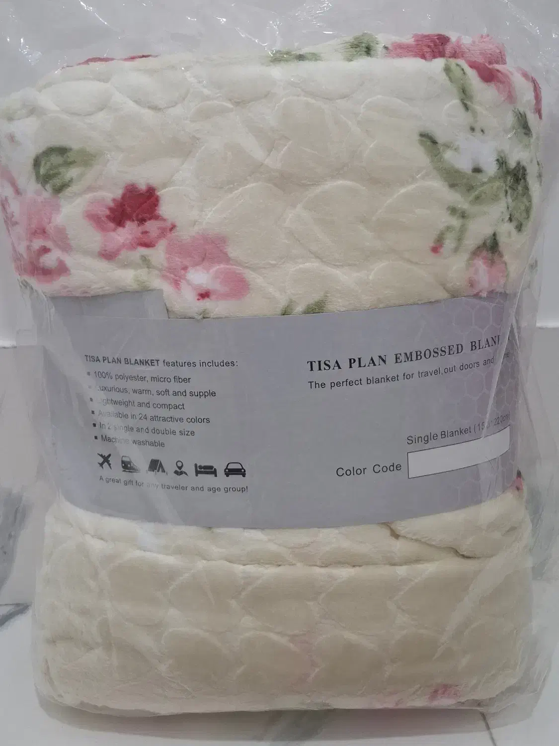 پتو تیسا دونفره|رختخواب، بالش، پتو|قزوین, |دیوار