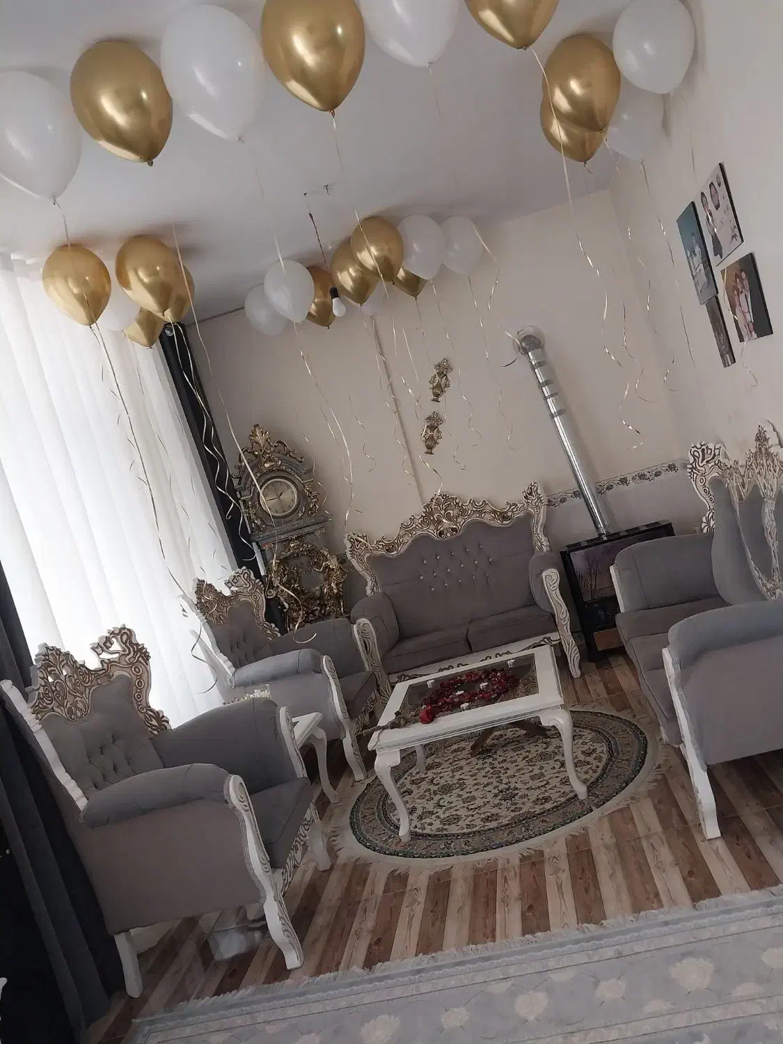 درحد نو خیلی تمیز همراه  عسلی|مبلمان خانگی و میز عسلی|پاکدشت, حصار امیر|دیوار