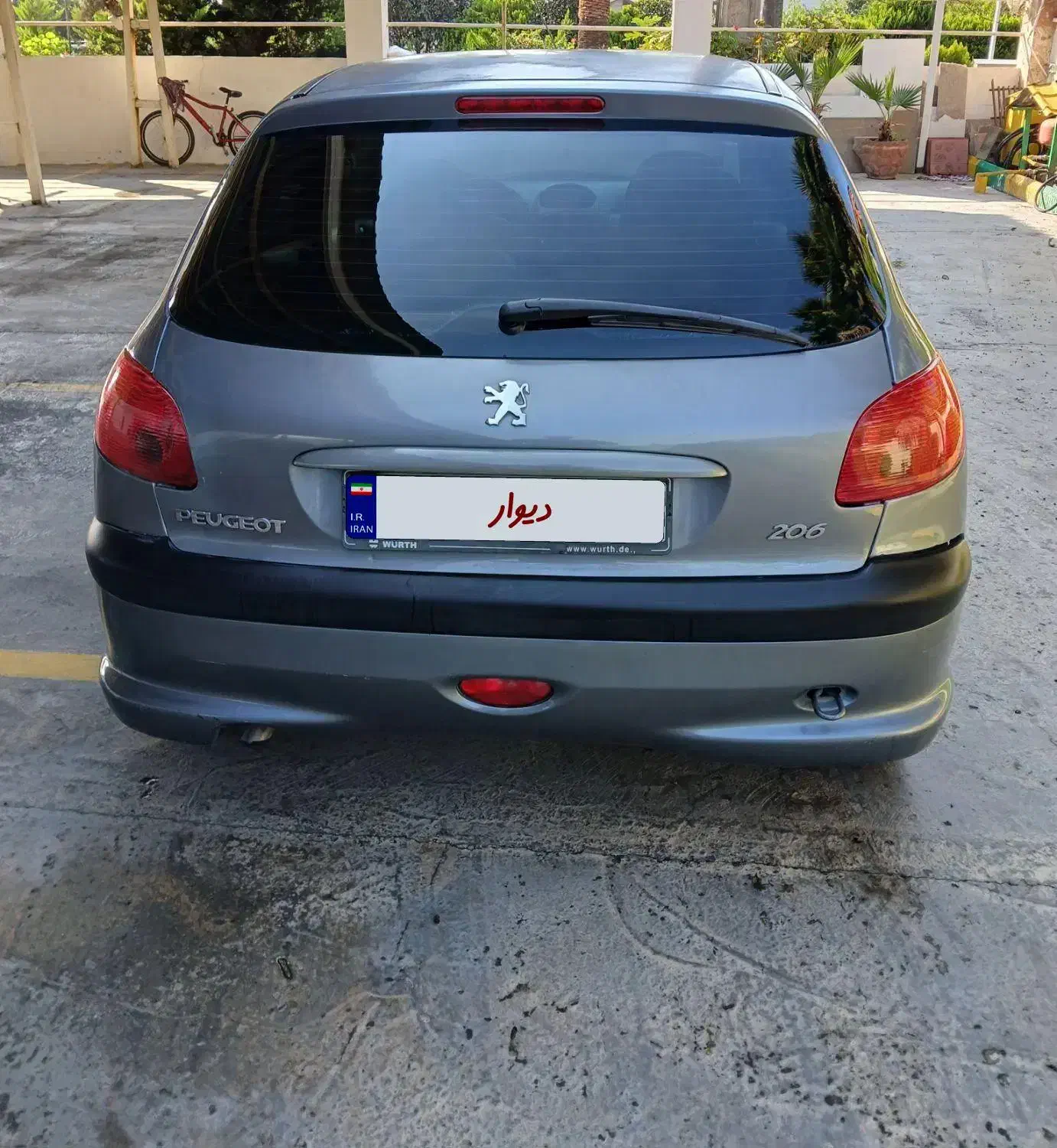 ۲۰۶ تیپ۲ مدل۸۹ بسیار تمیز|خودرو سواری و وانت|بابلسر, |دیوار