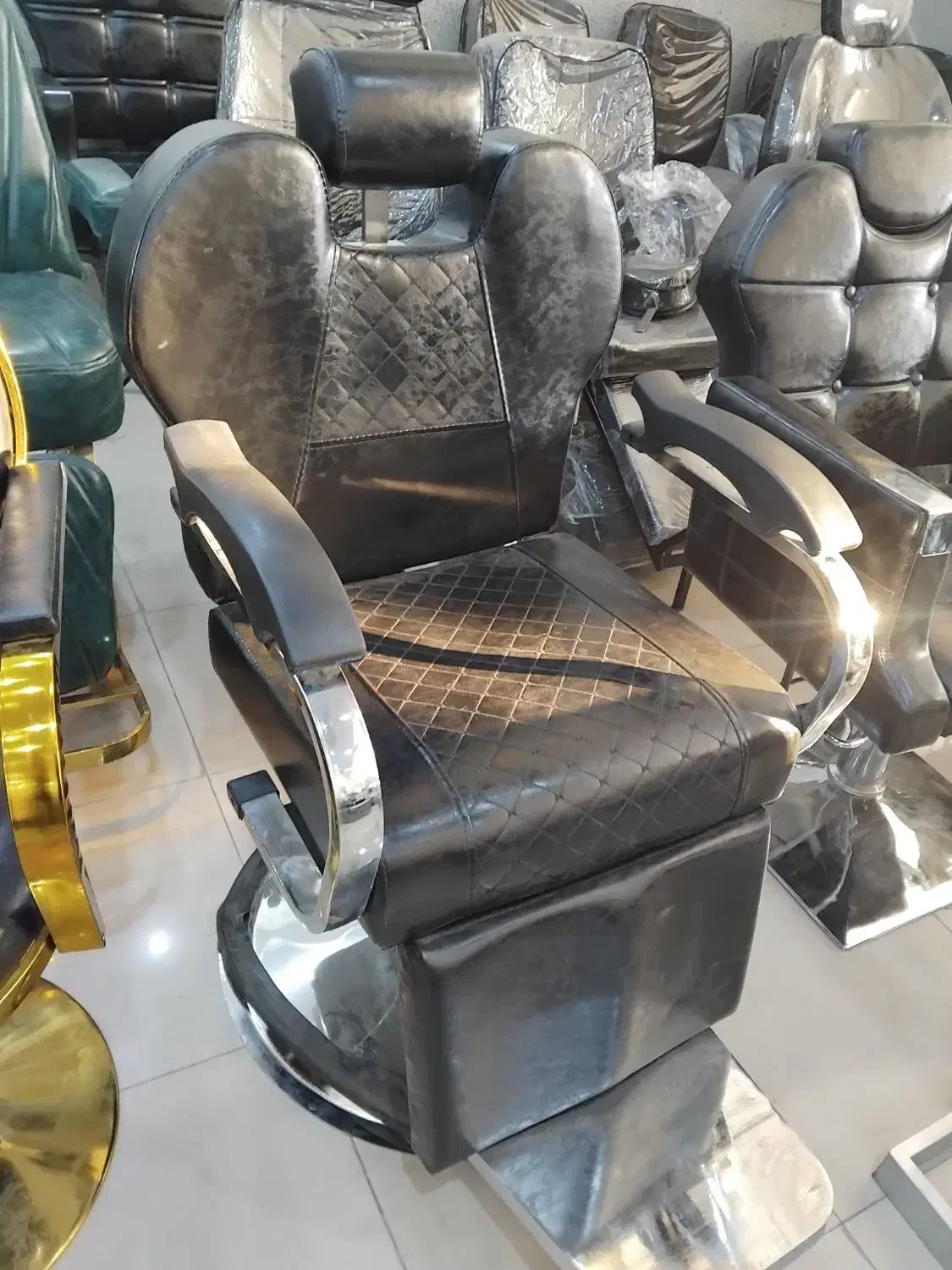 صندلی جک پدالی صندلی اصلاح صندلی استاد کار|آرایشگاه و سالنهای زیبایی|شیراز, سینما سعدی|دیوار