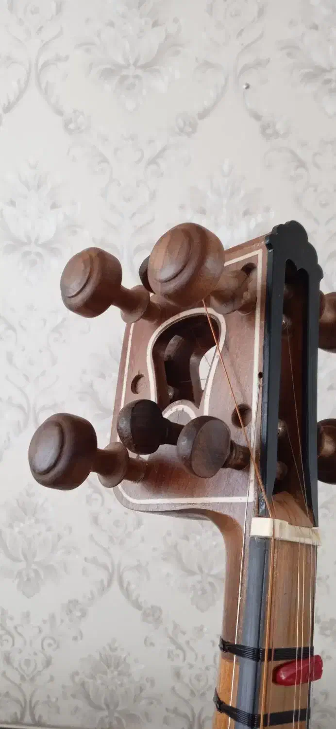 تار آذری دو مهر جواد منور بسیار با کیفیت و خوش صدا|سازهای سنتی|اردبیل, |دیوار