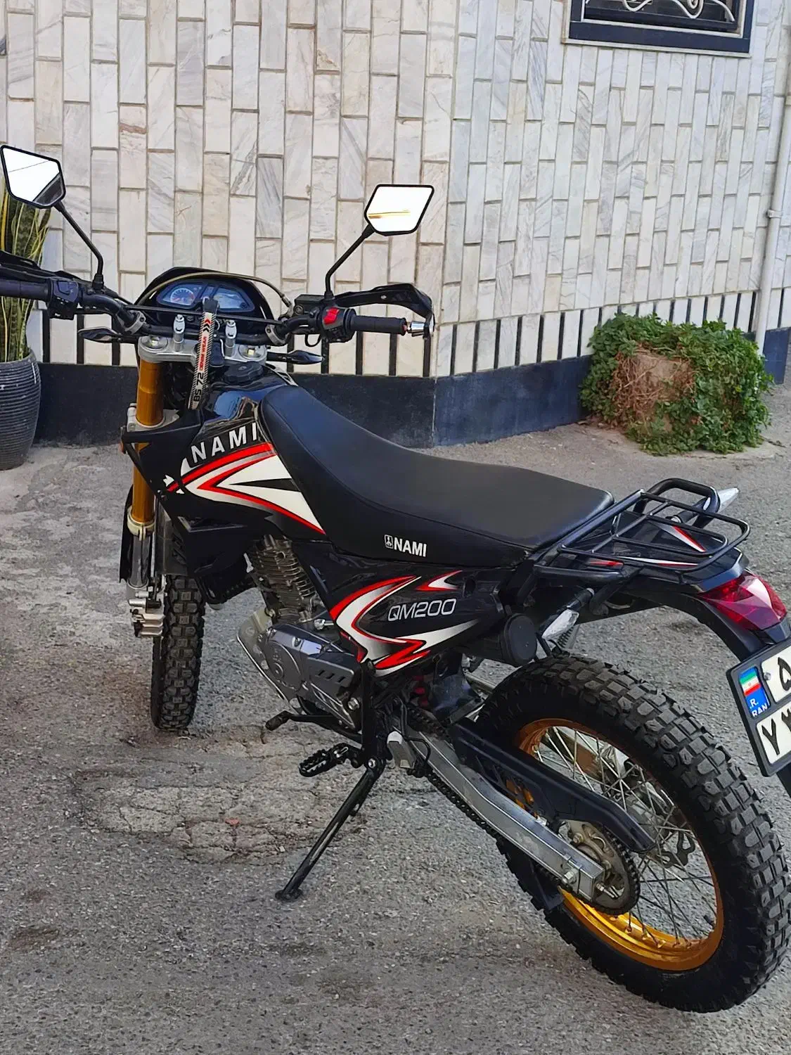 موتور تریل روان نامی qm200|موتورسیکلت|کلاچای, |دیوار