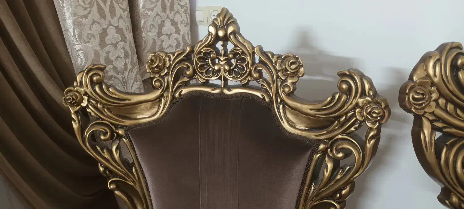 مبل سلطنتی ۹ نفره|مبلمان خانگی و میز عسلی|قم, لسانی|دیوار