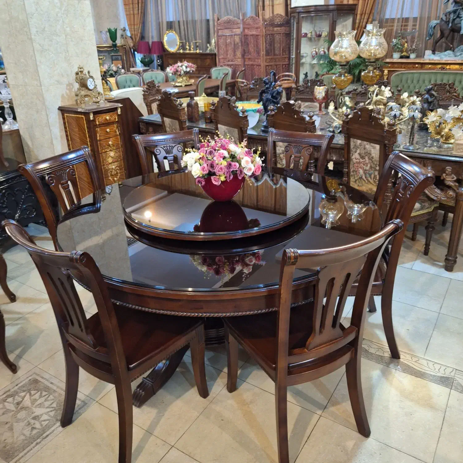 میزوصندلی مالزی ۶نفره|میز و صندلی غذاخوری|تهران, سوهانک|دیوار