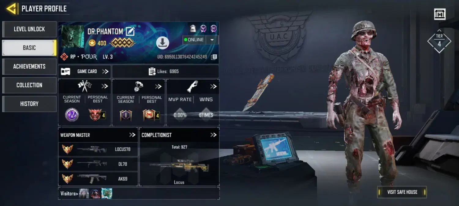 اکانت کالاف لول 400|کنسول، بازی ویدئویی و آنلاین|تهران, سلسبیل جنوبی|دیوار