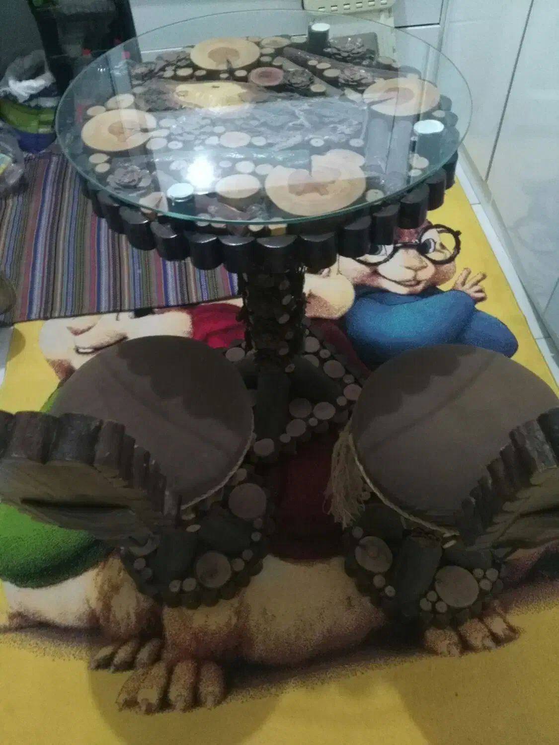 میز ناهار خوری سنتی 2نفره|میز و صندلی غذاخوری|پرند, فاز ۶|دیوار