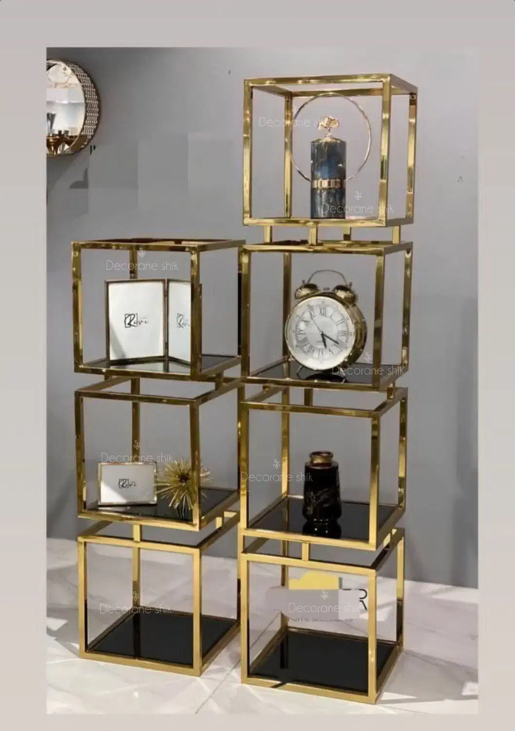 ویترین بوفه استندکنارسالنی کنسول فلزی دکوری استیل|بوفه، ویترین، کنسول|تهران, مشیریه|دیوار