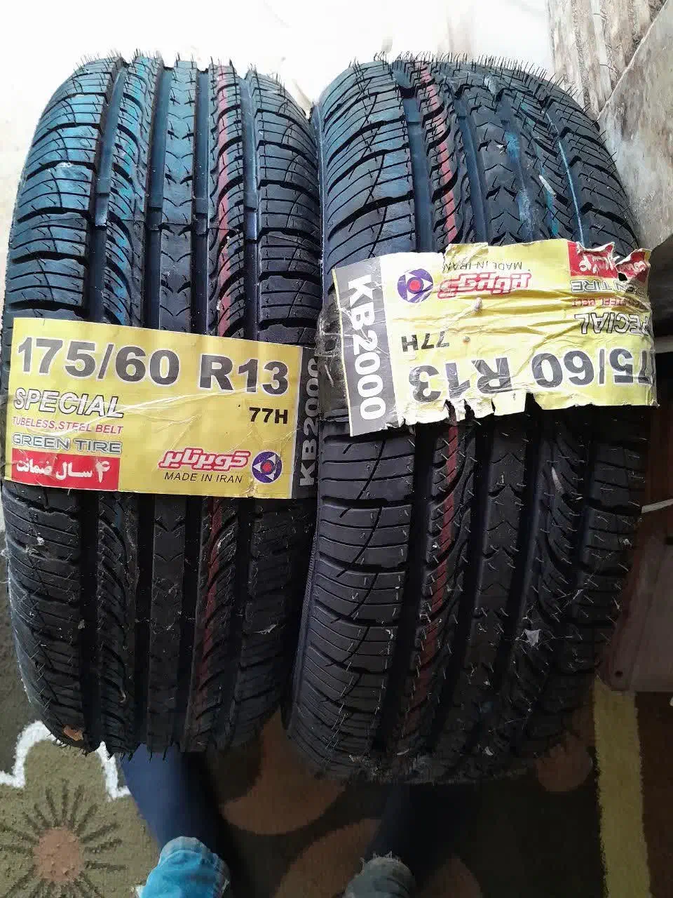 لاستیک پراید 175 کویرتایر|قطعات یدکی و لوازم جانبی|رشت, شهریاران|دیوار